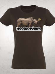 Tenornashorn braun Damen od. Herren